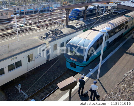 Izukogen Station 185 Series Odoriko and 251 Series Super View Odoriko 118551616