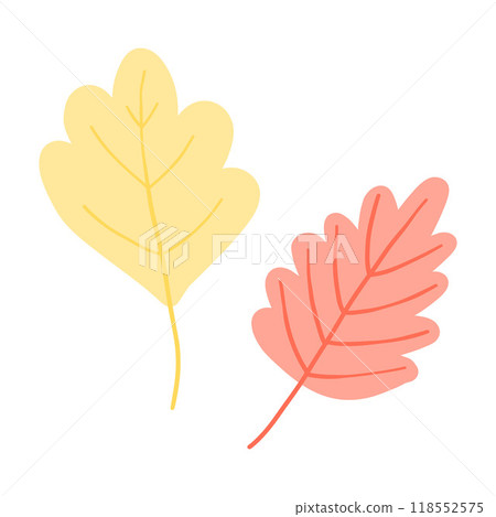 Colorful fall leaves in yellow, orange, and red, captured in a minimal and whimsical illustration. Perfect for seasonal designs, autumn themes, and nature-inspired projects Colorful fall leaves in yellow, orange, and red, captured in a minimal and whimsical illustration. Perfect for seasonal designs, autumn themes, and nature-inspired projects 118552575