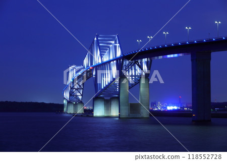 《東京》門橋夜景/交通物流圖 118552728