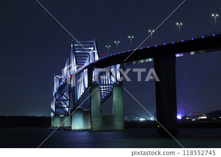 《東京》門橋夜景/交通物流圖 118552745