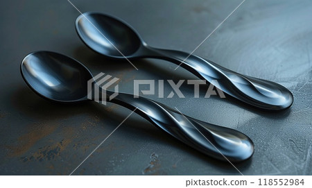 A cutlery set with a unique 118552984