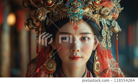 A traditional Chinese opera performance. 118554264