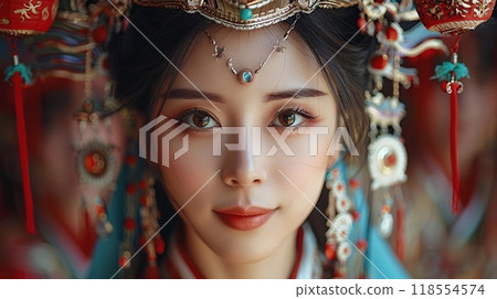 A traditional Chinese opera performance. A traditional Chinese opera performance. 118554574