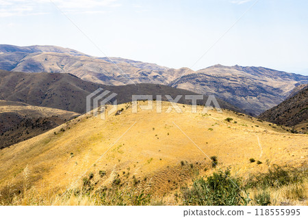 mountain landscape between Ararat and Vayots Dzor mountain landscape between Ararat and Vayots Dzor 118555995