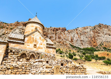 bottom view of Surb Karapet church in Noravank 118556133