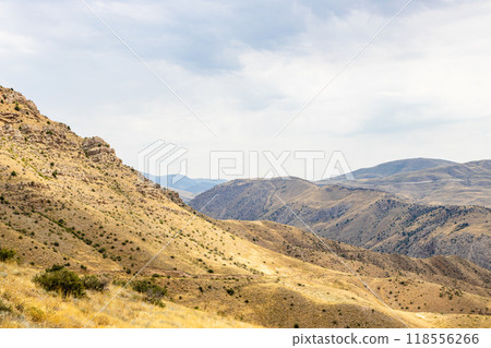 mountains on road between armenian Provinces mountains on road between armenian Provinces 118556266