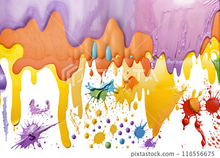 萬聖節的黏液從上面掉下來。 118556675