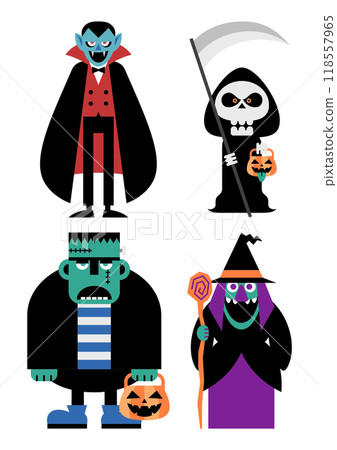 萬聖節人物 118557965