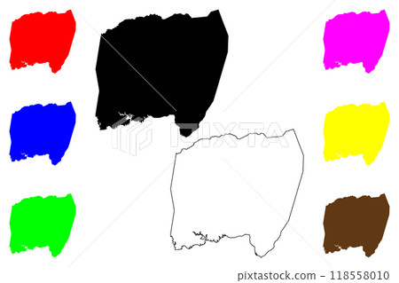 Alexander County, North Carolina State (U.S. county, United States of America, USA, U.S., US) map vector illustration, scribble sketch Alexander map Alexander County, North Carolina State (U.S. county, United States of America, USA, U.S., US) map vector illustration, scribble sketch Alexander map 118558010