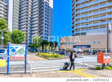 Cityscape of Shinagawa Ward, Tokyo Nishi-Oi Station Cityscape of Shinagawa Ward, Tokyo Nishi-Oi Station 118558112