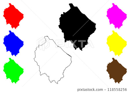 Narathiwat Province (Kingdom of Thailand, Siam, Provinces of Thailand) map vector illustration, scribble sketch Narathiwat map Narathiwat Province (Kingdom of Thailand, Siam, Provinces of Thailand) map vector illustration, scribble sketch Narathiwat map 118558256
