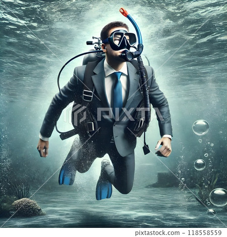 Scuba Diving (Super Salaryman Series) 118558559
