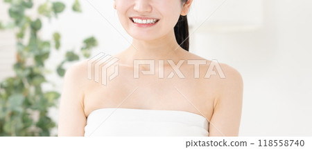 年輕女性的美麗形象 年輕女性的美麗形象 118558740