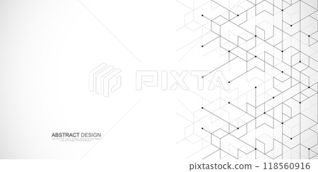 Creative idea of modern design with abstract geometric background. Minimalistic vector texture with polygonal pattern. Creative idea of modern design with abstract geometric background. Minimalistic vector texture with polygonal pattern. 118560916