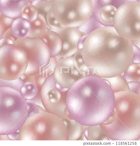 Realistic 3D sphere square background. EPS 10 118561258