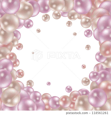 Colored background from glossy balls. Template for presentation. Abstract background. Vector photo frame. Colored balls. Eps 10 Colored background from glossy balls. Template for presentation. Abstract background. Vector photo frame. Colored balls. Eps 10 118561261