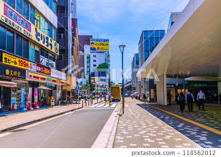 Yokohama cityscape in Japan, overlooking Kannai Station, etc. = 18th 118562012