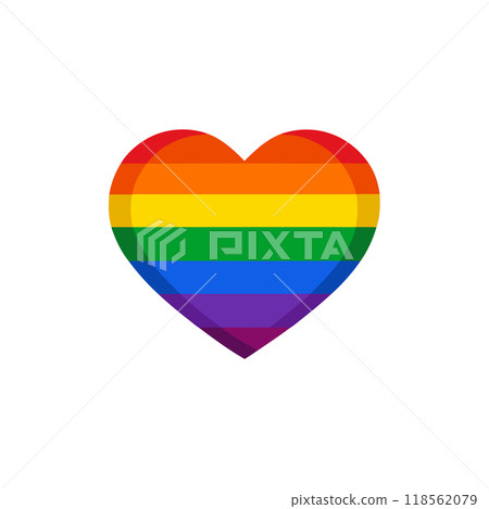 LGBTQ pride rainbow icon colorful hand-drawn symbol for diversity, inclusion, equality, and advocacy, ideal for social justice and pride celebration visuals. Simple LGBTQ rainbow icon hand-drawn for LGBTQ pride rainbow icon colorful hand-drawn symbol for diversity, inclusion, equality, and advocacy, ideal for social justice and pride celebration visuals. Simple LGBTQ rainbow icon hand-drawn for 118562079