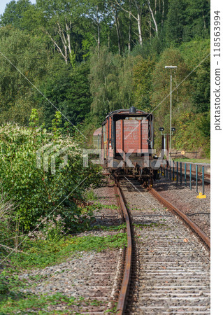 Old trains in the german ruhr aerea 118563994