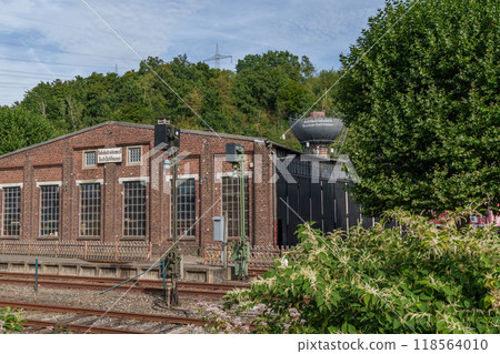 Old trains in the german ruhr aerea Old trains in the german ruhr aerea 118564010