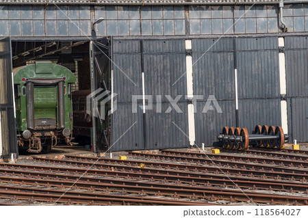 Old trains in the german ruhr aerea 118564027