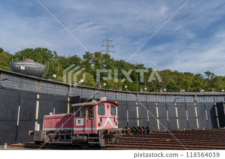 Old trains in the german ruhr aerea 118564039