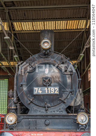 Old trains in the german ruhr aerea 118564047