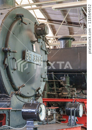 Old trains in the german ruhr aerea 118564052