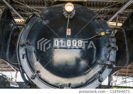Old trains in the german ruhr aerea 118564071