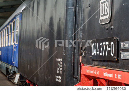 Old trains in the german ruhr aerea 118564080