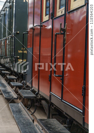 Old trains in the german ruhr aerea 118564103