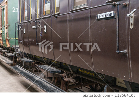 Old trains in the german ruhr aerea 118564105
