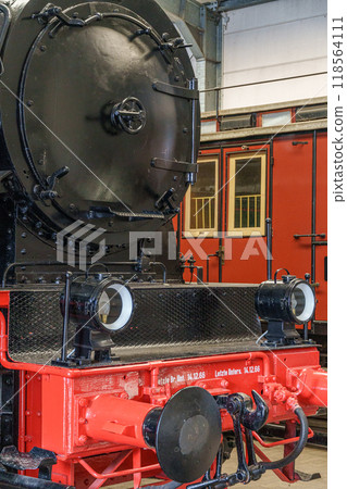 Old trains in the german ruhr aerea Old trains in the german ruhr aerea 118564111