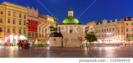 St Adalberts Church, Main Market Square, Krakow, Poland 118564459