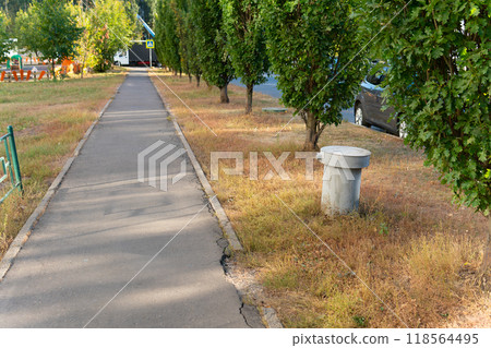 pipe system industry duct roof industrial factory steel fan technology vent ventilation ceiling 118564495