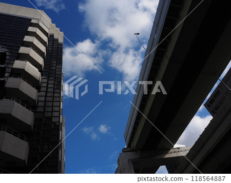 Scenery in Osaka city Scenery in Osaka city 118564887