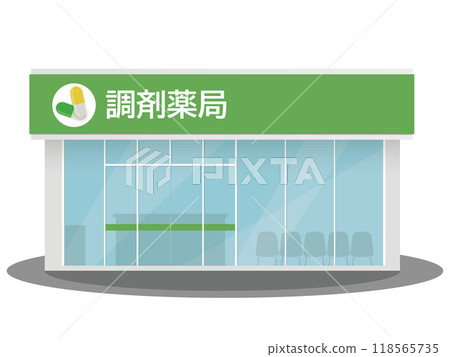 藥局插圖 118565735