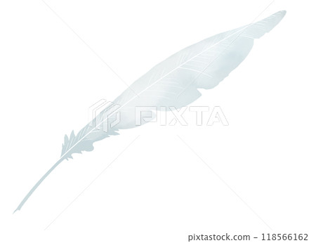 Quill pen watercolor illustration Quill pen watercolor illustration 118566162