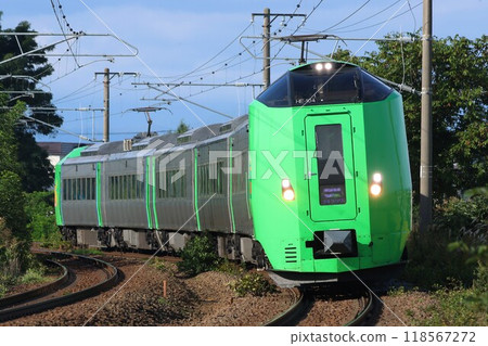 [JR Hokkaido] 789 Series 0 Limited Express "Lilac" (Hakodate Main Line: Imobeushi to Fukagawa) 118567272