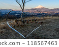 從靜岡縣禦殿場市奧伊之岡公園遠眺富士山 118567463
