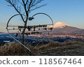 從靜岡縣禦殿場市奧伊之岡公園遠眺富士山 118567464