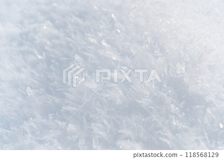 The frost crystals on a cold winter morning are beautiful 118568129