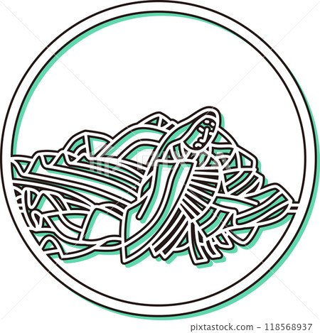 Color shadow circular simple Hyakunin Isshu Ukon Color shadow circular simple Hyakunin Isshu Ukon 118568937