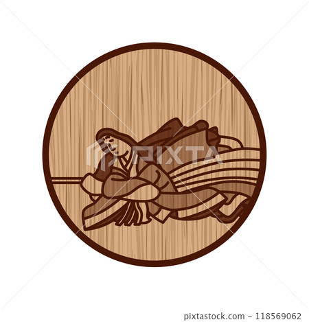 木雕圓形簡約百人一堂三志坊 木雕圓形簡約百人一堂三志坊 118569062