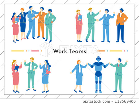 Business scene illustration 118569406