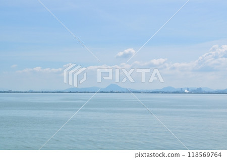 Scenes from a Lake Biwa cruise in Shiga Scenes from a Lake Biwa cruise in Shiga 118569764