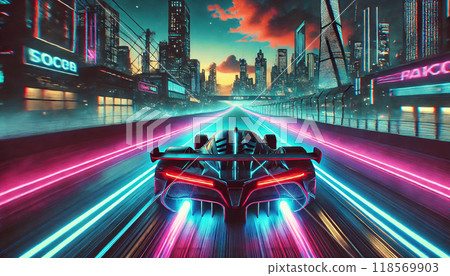 速度軌跡：現代賽車的活力 118569903