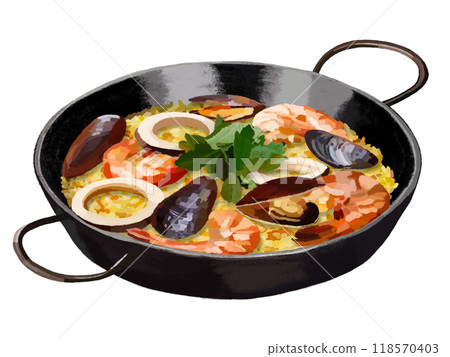 Paella (iron pan) 118570403