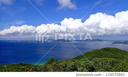 從慶良間群島渡嘉敷島照山展望台看到的風景 從慶良間群島渡嘉敷島照山展望台看到的風景 118570802