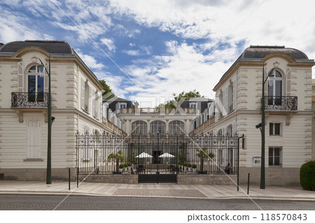 The Champagne house Moet and Chandon in Epernay 118570843